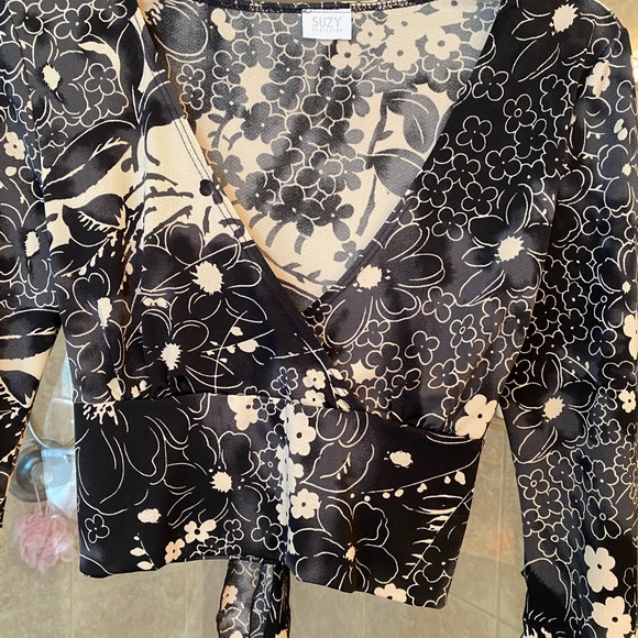 NWOT DRESSY CROP TOP - Picture 5 of 6